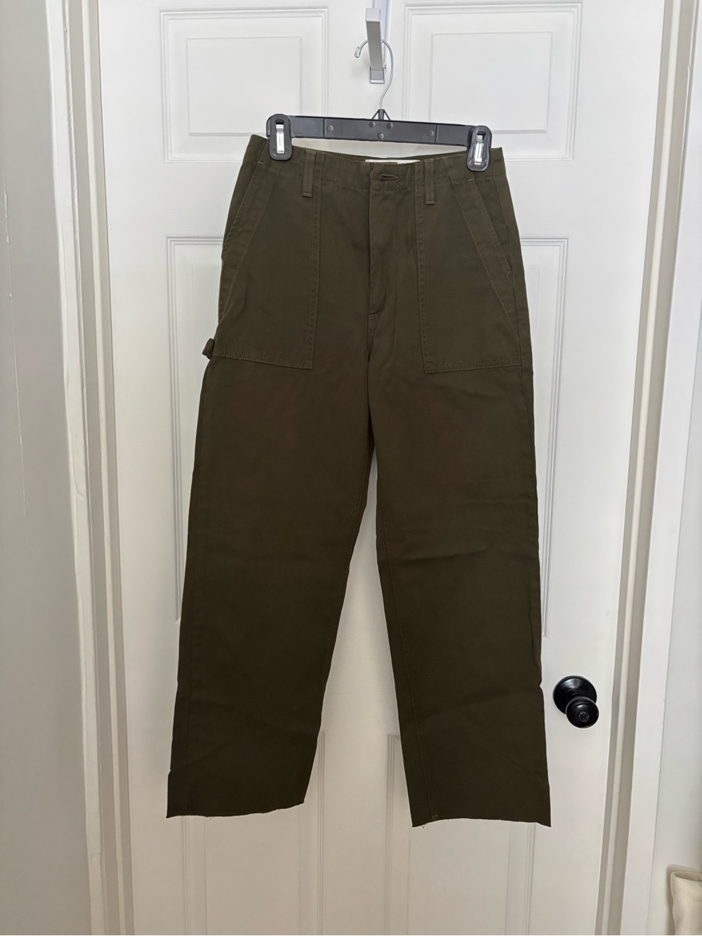 Reformation Women’s Cargo Pants in Olive Green